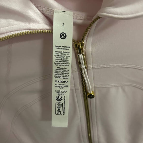 pink lululemon define jacket - Picture 4 of 6